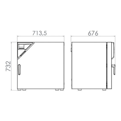 Фото товара Стерилизатор Binder FED 115 с принудительной конвекцией (с вентилятором) с электронным контролем температуры