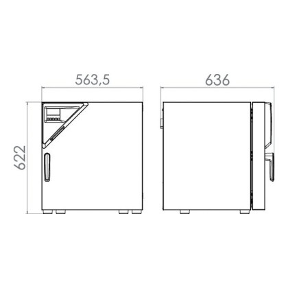 Фото товара Стерилизатор Binder FED 53 с принудительной конвекцией (с вентилятором) с электронным контролем температуры
