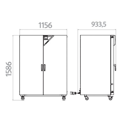 Фото товара Стерилизатор Binder FED 720 с принудительной конвекцией (с вентилятором) с электронным контролем температуры