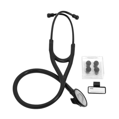Стетоскоп Amrus 04-AM404 терапевтический с 1-сторонней головкой черный Фото товара Стетоскоп Amrus 04-AM404 терапевтический с 1-сторонней головкой черный