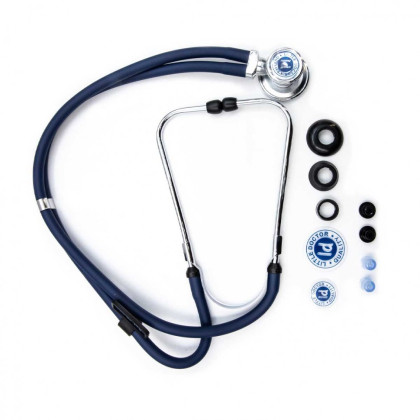 Стетоскоп LD Special 56 см, синий, Little Doctor Фото товара Стетоскоп LD Special 56 см, синий, Little Doctor