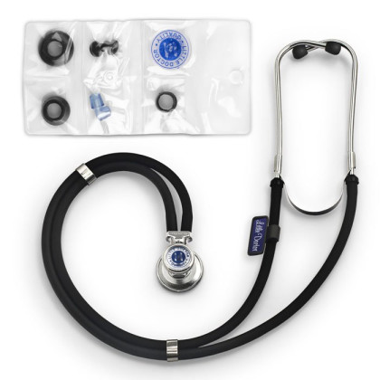 Стетоскоп LD Special 72 см, черный, Little Doctor Фото товара Стетоскоп LD Special 72 см, черный, Little Doctor