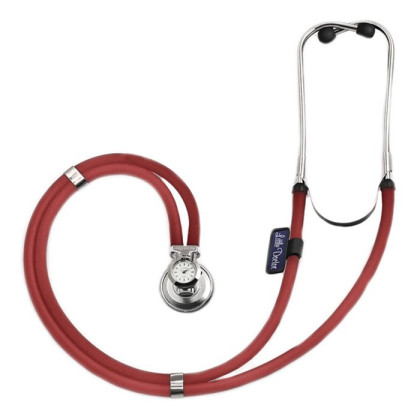 Стетоскоп LD SteTime, красный, Little Doctor Фото товара Стетоскоп LD SteTime, красный, Little Doctor