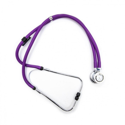 Стетоскоп LD SteTime, фиолетовый, Little Doctor Фото товара Стетоскоп LD SteTime, фиолетовый, Little Doctor