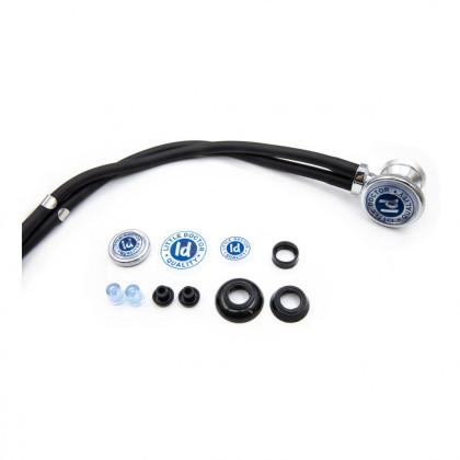 Стетоскоп LD SteTime, черный, Little Doctor Фото товара Стетоскоп LD SteTime, черный, Little Doctor