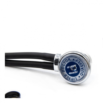 Стетоскоп LD SteTime, черный, Little Doctor Фото товара Стетоскоп LD SteTime, черный, Little Doctor