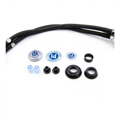 Стетоскоп LD SteTime, черный, Little Doctor Фото товара Стетоскоп LD SteTime, черный, Little Doctor