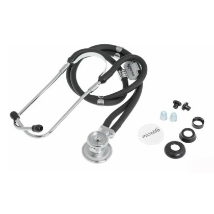 Фото товара Стетоскоп Microlife ST-77, раппапорт (черный)