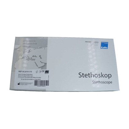 Стетофонендоскоп Бэби-Престиж KaWe неонатальный бордовый Фото товара Стетофонендоскоп Бэби-Престиж KaWe неонатальный бордовый
