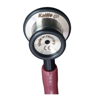 Стетофонендоскоп Бэби-Престиж KaWe неонатальный бордовый Фото товара Стетофонендоскоп Бэби-Престиж KaWe неонатальный бордовый