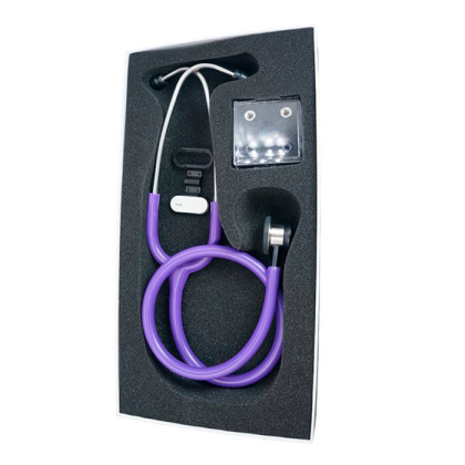 Стетофонендоскоп Бэби-Престиж KaWe неонатальный фиолетовый Фото товара Стетофонендоскоп Бэби-Престиж KaWe неонатальный фиолетовый