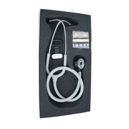 Стетофонендоскоп Киндер-Престиж KaWe детский серый Фото товара Стетофонендоскоп Киндер-Престиж KaWe детский серый