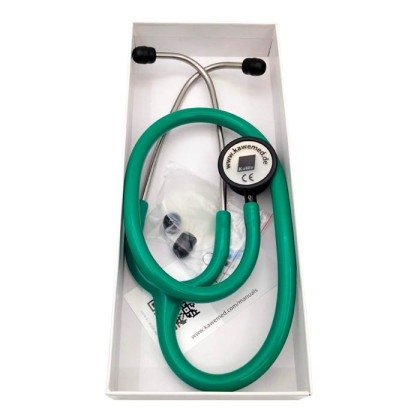 Стетофонендоскоп Киндер-Престиж ЛАЙТ KaWe детский зеленый Фото товара Стетофонендоскоп Киндер-Престиж ЛАЙТ KaWe детский зеленый