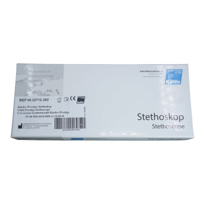 Стетофонендоскоп Киндер-Престиж ЛАЙТ KaWe детский серый Фото товара Стетофонендоскоп Киндер-Престиж ЛАЙТ KaWe детский серый