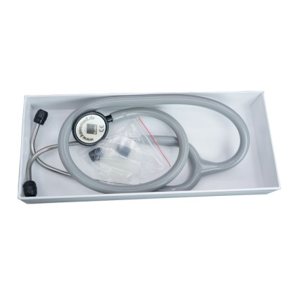 Стетофонендоскоп Киндер-Престиж ЛАЙТ KaWe детский серый Фото товара Стетофонендоскоп Киндер-Престиж ЛАЙТ KaWe детский серый