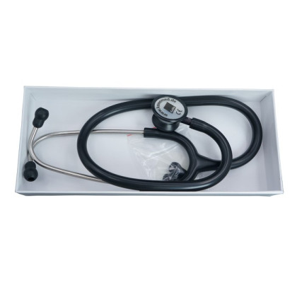 Стетофонендоскоп Киндер-Престиж ЛАЙТ KaWe детский черный Фото товара Стетофонендоскоп Киндер-Престиж ЛАЙТ KaWe детский черный