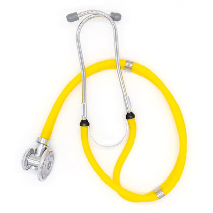 Стетофонендоскоп Раппопорта СФ-03.1-«Адъютор» с желтыми трубками и комплектом ЗИП Фото товара Стетофонендоскоп Раппопорта СФ-03.1-«Адъютор» с желтыми трубками и комплектом ЗИП