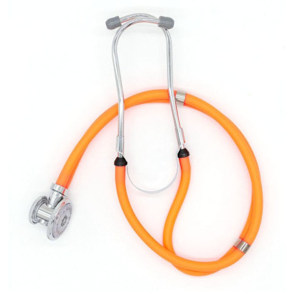 Стетофонендоскоп Раппопорта СФ-03.3-«Адъютор» с оранжевыми трубками и комплектом ЗИП Фото товара Стетофонендоскоп Раппопорта СФ-03.3-«Адъютор» с оранжевыми трубками и комплектом ЗИП