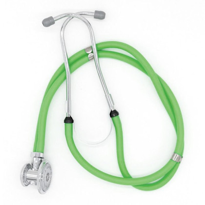 Стетофонендоскоп Раппопорта СФ-03.4-«Адъютор» с зелеными трубками и комплектом ЗИП Фото товара Стетофонендоскоп Раппопорта СФ-03.4-«Адъютор» с зелеными трубками и комплектом ЗИП