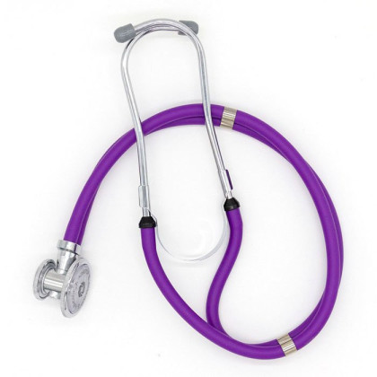 Стетофонендоскоп Раппопорта СФ-03.8-«Адъютор» с фиолетовыми трубками и комплектом ЗИП Фото товара Стетофонендоскоп Раппопорта СФ-03.8-«Адъютор» с фиолетовыми трубками и комплектом ЗИП