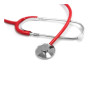 Стетофонендоскоп СФ-01-«Адъютор» с односторонней фонендоскопической головкой с красными трубками Фото товара Стетофонендоскоп СФ-01-«Адъютор» с односторонней фонендоскопической головкой с красными трубками