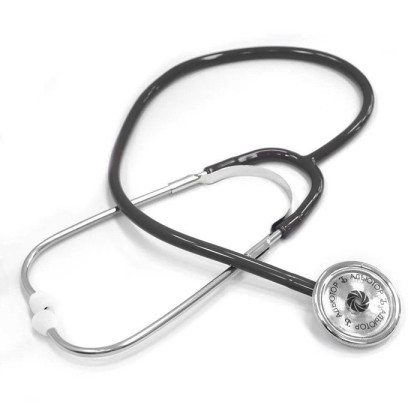 Фото товара Стетофонендоскоп СФ-01-«Адъютор» с односторонней фонендоскопической головкой с серыми трубками