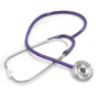 Стетофонендоскоп СФ-01-«Адъютор» с односторонней фонендоскопической головкой с фиолетовыми трубками Фото товара Стетофонендоскоп СФ-01-«Адъютор» с односторонней фонендоскопической головкой с фиолетовыми трубками