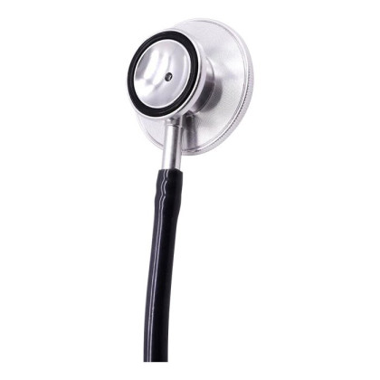 Стетофонендоскоп СФ-02-«Адъютор» с двусторонней фонендоскопической и стетоскопической головкой с серыми трубками Фото товара Стетофонендоскоп СФ-02-«Адъютор» с двусторонней фонендоскопической и стетоскопической головкой с серыми трубками
