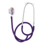 Стетофонендоскоп СФ-02-«Адъютор» с двусторонней фонендоскопической и стетоскопической головкой с фиолетовыми трубками Фото товара Стетофонендоскоп СФ-02-«Адъютор» с двусторонней фонендоскопической и стетоскопической головкой с фиолетовыми трубками