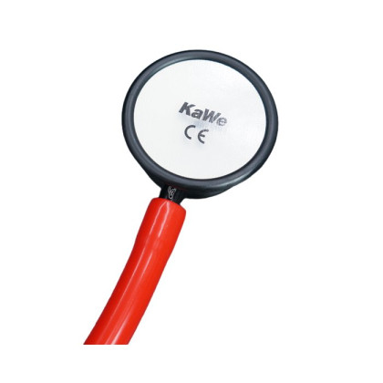 Стетофонендоскоп Стандарт-Престиж Лайт красный, KaWe Фото товара Стетофонендоскоп Стандарт-Престиж Лайт красный, KaWe