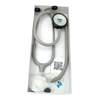 Стетофонендоскоп Стандарт-Престиж Лайт серый, KaWe Фото товара Стетофонендоскоп Стандарт-Престиж Лайт серый, KaWe