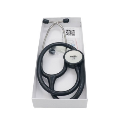 Стетофонендоскоп Стандарт-Престиж Лайт черный, KaWe Фото товара Стетофонендоскоп Стандарт-Престиж Лайт черный, KaWe