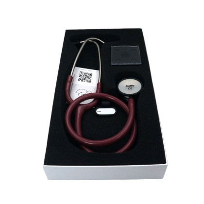 Стетофонендоскоп Стандарт-Престиж бордовый KaWe Фото товара Стетофонендоскоп Стандарт-Престиж бордовый KaWe