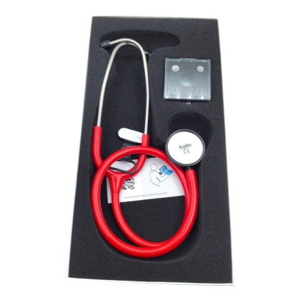 Стетофонендоскоп Стандарт-Престиж красный KaWe Фото товара Стетофонендоскоп Стандарт-Престиж красный KaWe