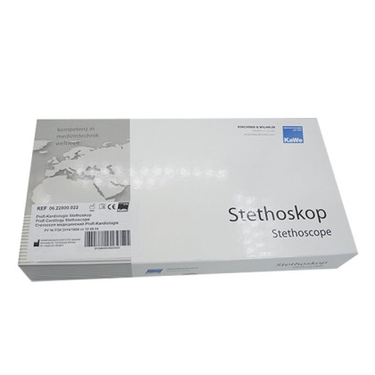 Стетофонендоскоп кардиологический Профи-Кардиолоджи черный, KaWe Фото товара Стетофонендоскоп кардиологический Профи-Кардиолоджи черный, KaWe