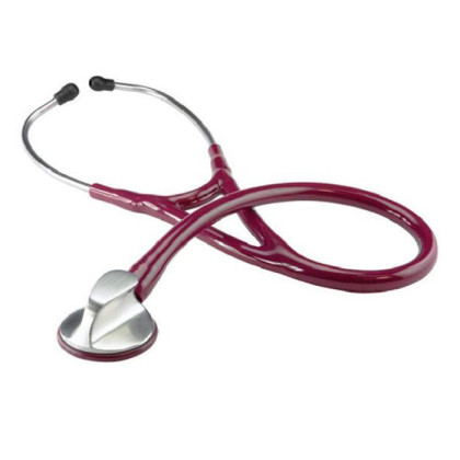 Стетофонендоскоп кардиологический Топ-Кардиолоджи бордовый, KaWe Фото товара Стетофонендоскоп кардиологический Топ-Кардиолоджи бордовый, KaWe