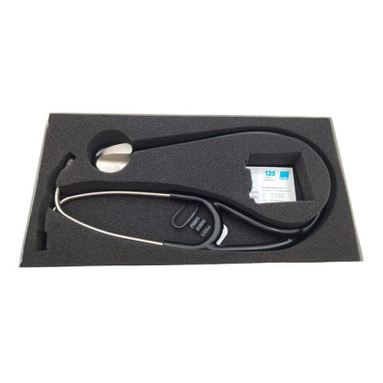 Стетофонендоскоп кардиологический Топ-Кардиолоджи черный, KaWe Фото товара Стетофонендоскоп кардиологический Топ-Кардиолоджи черный, KaWe