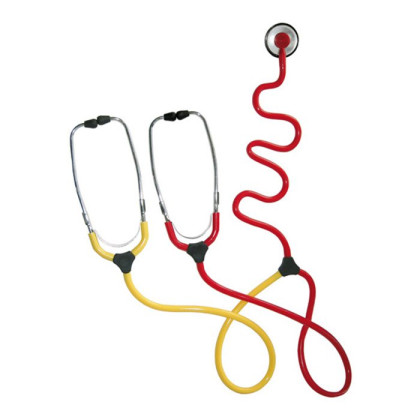 Стетофонендоскоп учебный PLANO с 2-мя парами ушных дужек, только мембрана, KaWe Фото товара Стетофонендоскоп учебный PLANO с 2-мя парами ушных дужек, только мембрана, KaWe