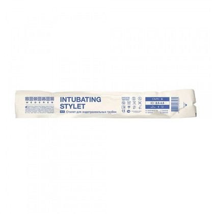 Стилет для эндотрахеальных трубок, CH/Fr 10. MEDEREN Фото товара Стилет для эндотрахеальных трубок, CH/Fr 10. MEDEREN