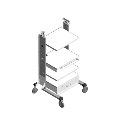 Стойка эндоскопическая аппаратная Модель 3411 Фото товара Стойка эндоскопическая аппаратная Модель 3411