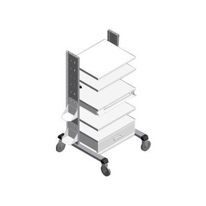 Стойка эндоскопическая аппаратная Модель 3501 Фото товара Стойка эндоскопическая аппаратная Модель 3501