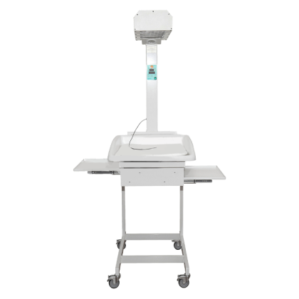 Стол для санитарной обработки новорожденных пеленальный с источником лучистого тепла Аист-1 Фото товара Стол для санитарной обработки новорожденных пеленальный с источником лучистого тепла Аист-1