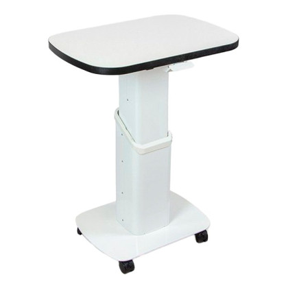 Столик приборный с электроприводом белый с черной окантовкой Stern Lift Фото товара Столик приборный с электроприводом белый с черной окантовкой Stern Lift