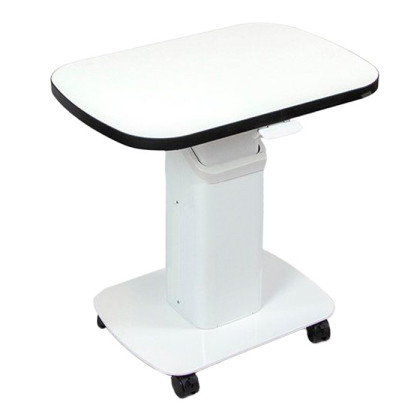 Столик приборный с электроприводом белый с черной окантовкой Stern Lift Фото товара Столик приборный с электроприводом белый с черной окантовкой Stern Lift