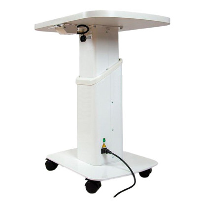 Столик приборный с электроприводом с белой столешницей Stern Lift Фото товара Столик приборный с электроприводом с белой столешницей Stern Lift