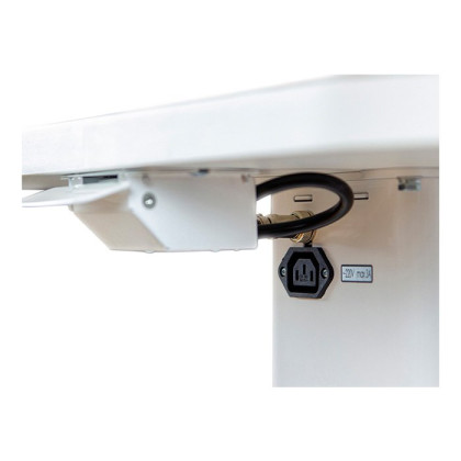 Столик приборный с электроприводом с белой столешницей Stern Lift Фото товара Столик приборный с электроприводом с белой столешницей Stern Lift