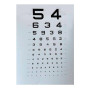 Фото товара Таблица для определения остроты зрения (цифры)