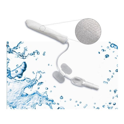 Фото товара Тампон для остановки носового кровотечения (эпистаксический) с баллоном односторонний, 45мм