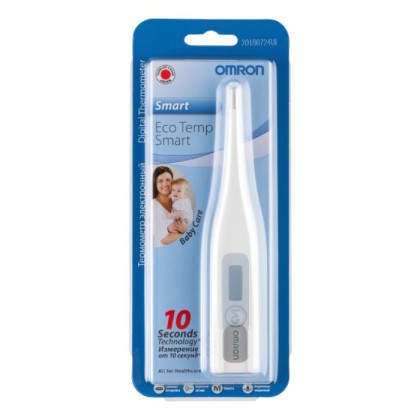 Термометр электронный Eco Temp Smart MC-341 Omron Фото товара Термометр электронный Eco Temp Smart MC-341 Omron