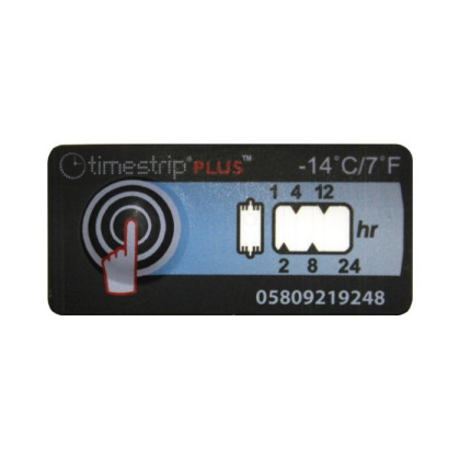Фото товара Термохимический индикатор Таймстрип Плюс (24 часа / -14°C, 0°C)